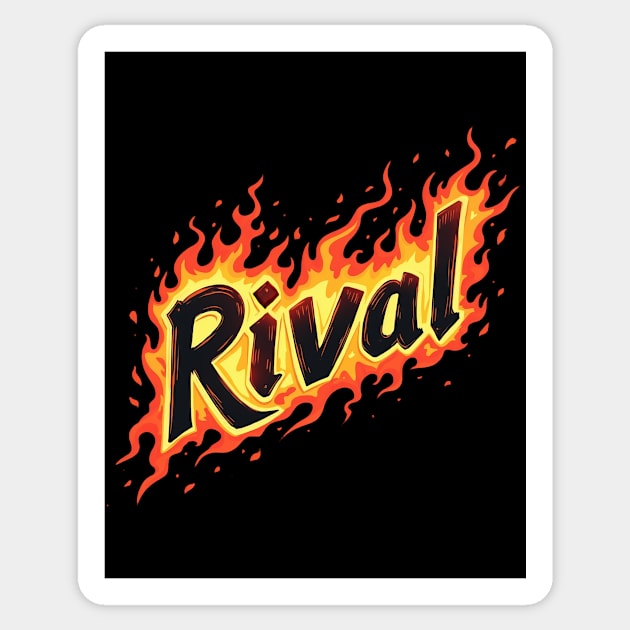 Rival Sticker by CreativeSage